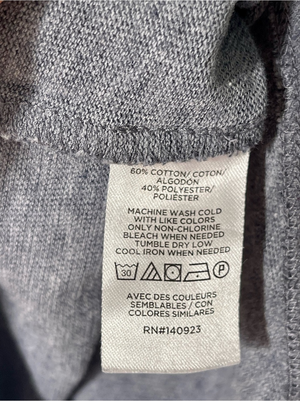 LOFT Soft Gray Knit Crewneck Sweater - Picture 4 of 4